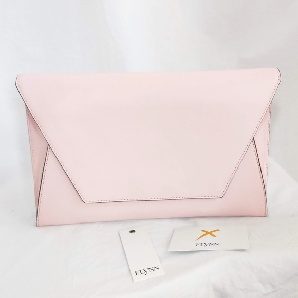 Flynn Handbags - Flynn Fergie Clutch Pretty Pink